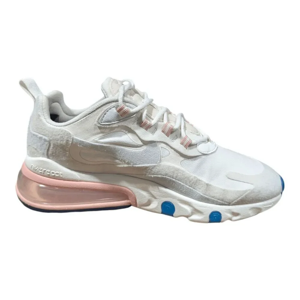 NIKE Air Max React 270 'American Modern Summit White' Running Shoes Size 7.5